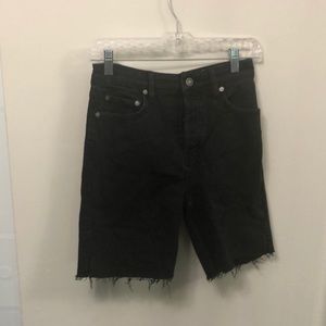 FREE PEOPLE denim Shorts